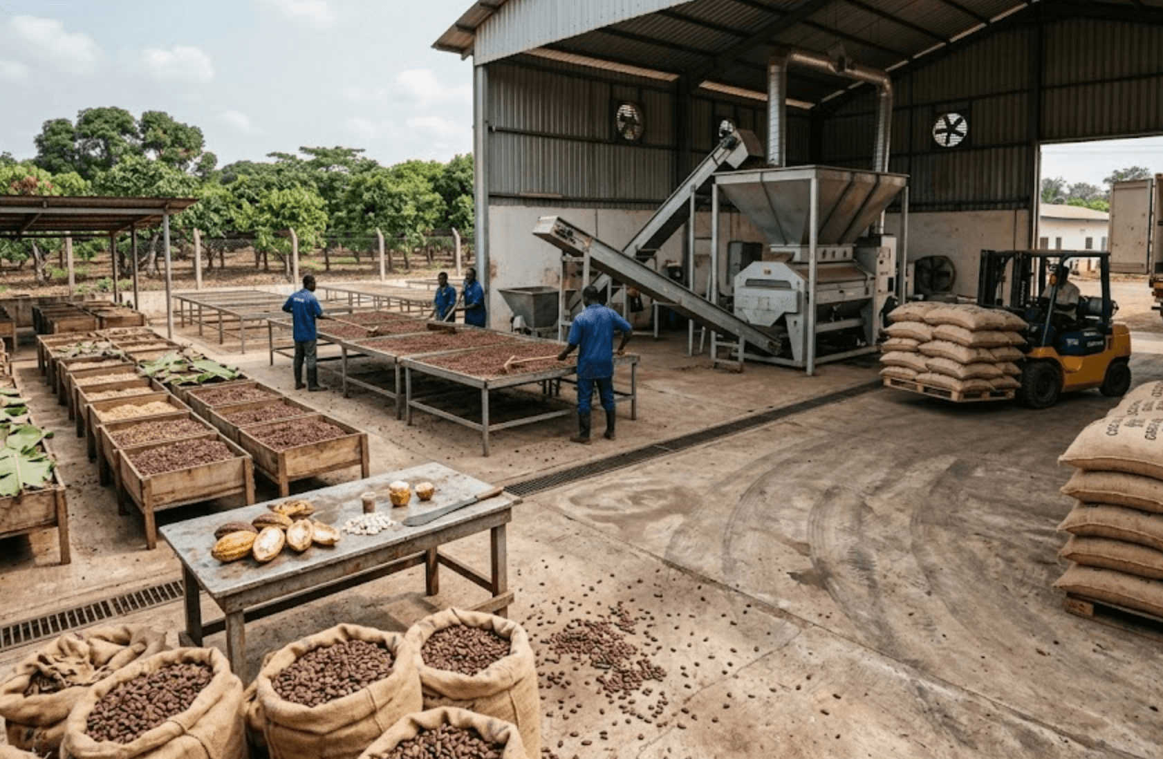 Ghana Cocoa Processing & Plantation Estate